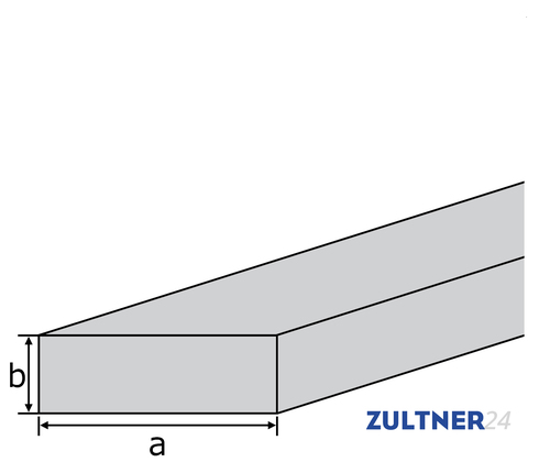 Alu-Flach EN-AW 6082 (AlMgSi1) 60x50 mm F28-31 gepresst EZL 6 M