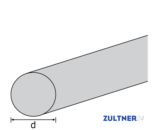 Kupfer-Rund CW021A (CU-HCP, SE-Cu) 3 mm gezogen R250/300 EN 13601 EZL 3 m