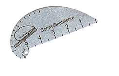 Schweißnahtmesslehre   Nr.1 (C01063)