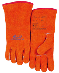 Mag-Handschuh aus Rindspaltleder EN 12477 geprüft - Gr. XL