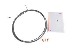 FRONIUS Erstausrüstungsset für Schweißbrenner FE 0,8mm 5m (1Stk. Seele 5m, 2 Stk. Kontaktrohre, 1 Stk. Spannippel) 44,0350,5117